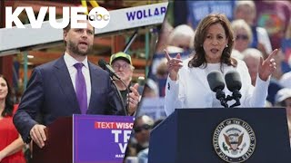 Harris completes trip through swing states as Vance slams VP on border policy [upl. by Kipper]