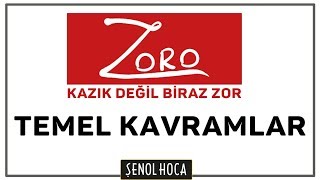 ZORO  TEMEL KAVRAMLAR SORU ÇÖZÜMÜ  ŞENOL HOCA [upl. by Atnim]