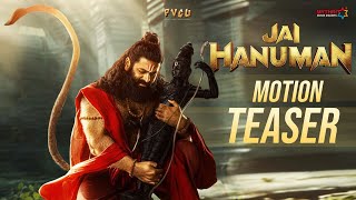 Jai Hanuman First Look Motion Teaser  Rishab Shetty  Prashanth Varma  Fanmade  Manastars [upl. by Iznik]