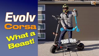 2022 Evolv Corsa Review  The Ultimate in Zero Emission 50 mph Personal Mobility [upl. by Nadnerb]