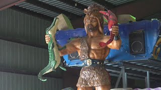 Krewe of Hercules rolls through Houma Friday [upl. by Clarkin468]