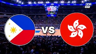 Gilas Pilipinas vs Hong Kong FIBA Asia Cup 2024 Qualifiers [upl. by Dnama]