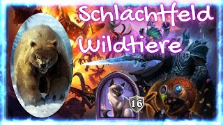 03 Hearthstone Gameplay Battleground  Schlachtfeld Mr Bigglesworth Wildtiere [upl. by Semela]