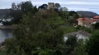 EL CASTILLO DE SAN MARTÍN DE SOTO EN LA RÍA DEL NALÓN ASTURIAS [upl. by Hnao]