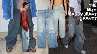 the best baggy jeans amp pants [upl. by Ahsirak957]