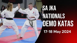 SA JKA National Championships 2024  Demonstration [upl. by Llenyt]