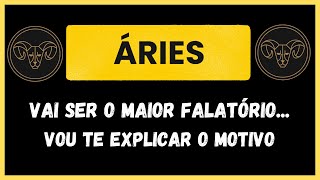 ÁRIES ♈️ VAI SER O MAIOR FALATÓRIO VOU TE EXPLICAR O MOTIVO✨ Outubro 2024 [upl. by Eicyak607]