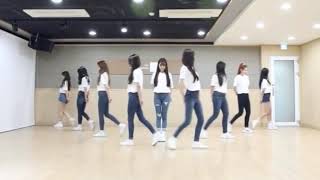 MIRRORED Cherry Bullet dancing to SNSD’s ‘Into The New World’ [upl. by Shanley864]