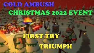 COLD AMBUSH Christmas EVENT 2022 TRIUMPH  Tower Defense Simulator [upl. by Hogue449]