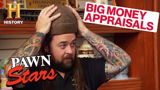 Pawn Stars 7 HIGH VALUE APPRAISALS Major Money for Super Rare Items  History [upl. by Chlori]