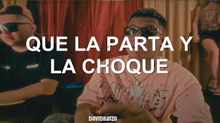 que la parta y la choque jombriel  Jombriel Alex Krack Jøtta  Parte amp Choke Letra [upl. by Samohtnhoj658]