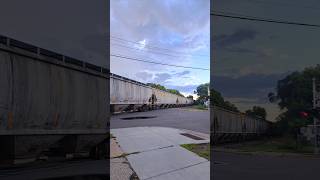 Hoppers at a railroad crossing [upl. by Pablo]