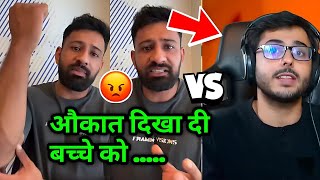 😲 Rajat Dalal again Reply to Carryminati and youtubers। RAJAT DALAL VS CARRYMINATI Controversy [upl. by Ytinirt]