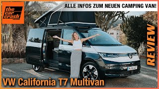 VW California 2024 Alle Infos zum NEUEN Camping Van Concept auf T7 Multivan Basis Review  Test [upl. by Opalina]