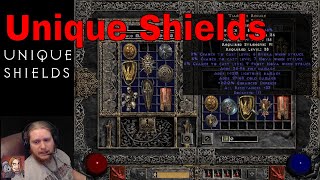 Hyped For D2R  Unique Shields [upl. by Nireil]