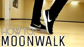 HOW TO LEARN TO MOONWALK IN 5 MINUTES 3 EASY STEPS [upl. by Enyrb]