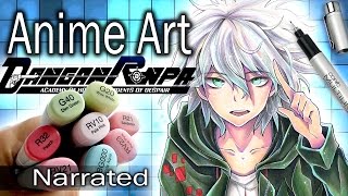 NAGITO Komaeda DRAWING Narrated [upl. by Anneliese]