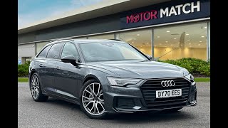 Used Audi A6 Avant 20TDI 40 Black Edition S Tronic Euro 6 in Grey  DY70EES  Motor Match Stockport [upl. by Eninahs]