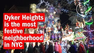 Dyker Heights Christmas Lights are a MustSee in NYC [upl. by Anitac]