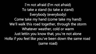 Eminem  Not Afraid Lyrics HD [upl. by Etnuaed88]