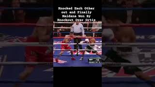 Ortiz VS MaidanaKnocked Each Other Out and Finally Maidana Won By Knockout Over Ortiz [upl. by Etnwahs]