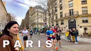 Paris France LIVE  Marathon de Paris 2024  Last 1 Kilometer [upl. by Xirtaeb]