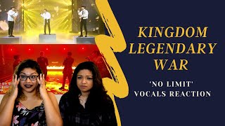 KINGDOM EP 8  VOCAL UNIT PERFORMANCE REACTION [upl. by Nwad]