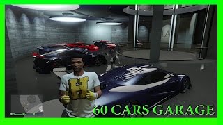 GTA 5 How To Buy The 60 Cars Garage Online IMPORTEXPORT DLC [upl. by Bausch]