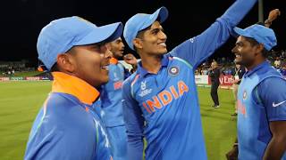 India celebrate winning the U19 Cricket World Cup [upl. by Lrac]