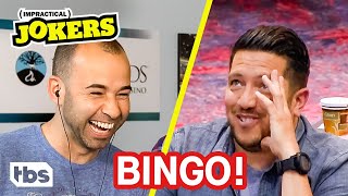 Sal Yells quotBingoquot as His Punishment Clip  Impractical Jokers  TBS [upl. by Nnylimaj]