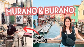 Day Trip to MURANO and BURANO  Venice Italy [upl. by Cummings]