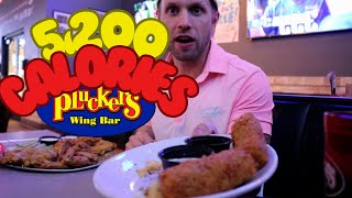 I ATE 5200 CALORIES AT PLUCKERS [upl. by Suzann]