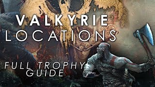 God of War  All Valkyrie Locations And Chooser Of The Slain Full Trophy Guide [upl. by Tammara]