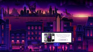 Roku Screensaver  Roku City Stroll Movie Magic [upl. by Prima926]