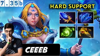 Ceb 7mad Crystal Maiden Hard Support  Dota 2 Patch 735b Pro Pub Pub Full Gameplay [upl. by Carmina50]