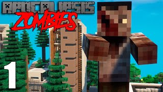 APOCALIPSIS ZOMBIE EN MINECRAFT HARDCORE 1 [upl. by Noyahs936]