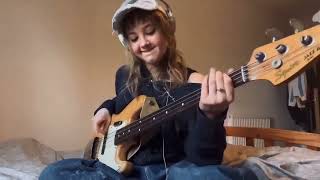 Back in the day  Erykah Badu Eliana femalien Beabadoobee Bassist Cover [upl. by Wenoa671]