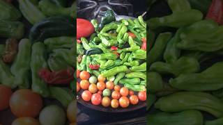 Tasty Roasted Garden Salsa mexicanrecipes shorts vegancooking [upl. by Samira472]