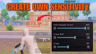 How to Make Your Own Headshot Sensitivity  New Zero Recoil Sensitivity for BGMIPUBG MOBILE🔥😱 [upl. by Aissatan]