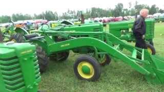 Bruce County Heritage tractor show 2014 John DEERE Feature [upl. by Moule393]