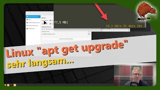 Linux Ubuntu Update sehr langsam apt get upgrade langsam [upl. by Nage]