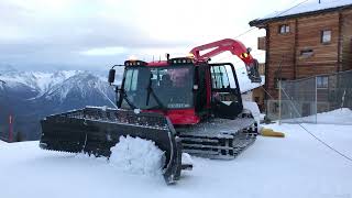 Pistenbully 600 W auf der Bettmeralp Wallis CH am 06042023 [upl. by Ramma]