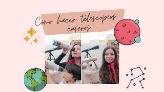 Cómo hacer telescopios caseros Manualidades para niños [upl. by Alano352]