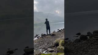 Trying to catch a pike in the Lake District pikefishing fishing lurefishinguk fishingadventure [upl. by Zora]