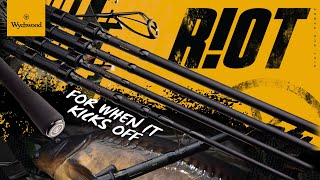 NEW RANGE OF RIOT CARP FISHING RODS [upl. by Sukram]