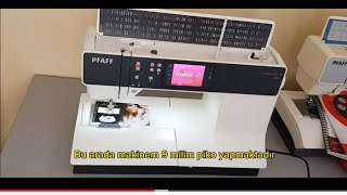 Pfaff creative 30 Dikiş nakış makinasıYeni aldım sizlerle paylaşmak istedim 🌺sewing machine [upl. by Ridley]