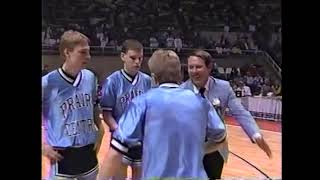 1989 IHSA Boys Basketball Class A QF Game Fairbury Prairie Central vs East St Louis Assumption [upl. by Drarej263]