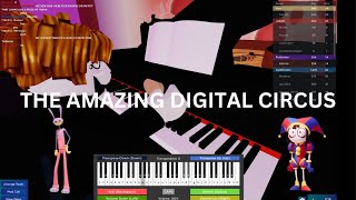 Gooseworx  The amazing digital circus  on Roblox got talent Piano cover [upl. by Dombrowski]