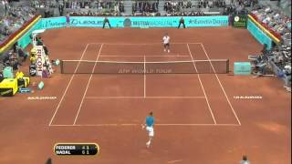 Madrid 2010 Final  Roger Federer vs Rafael Nadal Highlights [upl. by Yatnoed817]