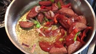 Salami Guisado al Estilo Dominicano [upl. by Iover791]